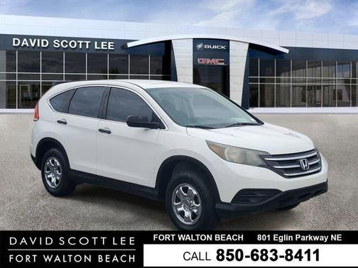 White 2012 Honda CR-V LX