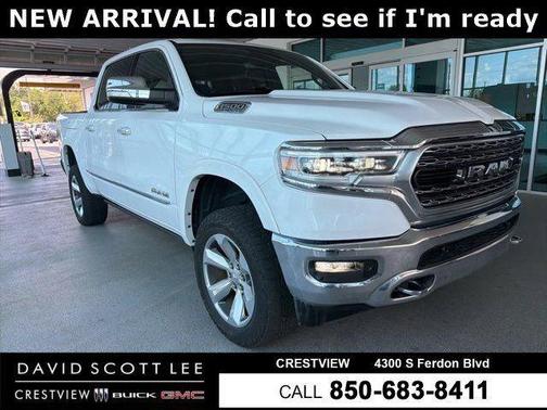White 2019 RAM 1500 Limited