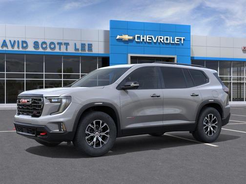 Gray 2026 GMC Acadia AT4 AWD