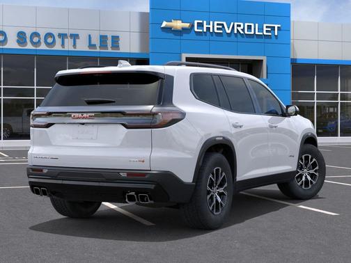 Glacier White Tricoat 2026 GMC Acadia AT4 AWD