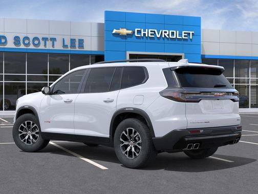 Glacier White Tricoat 2026 GMC Acadia AT4 AWD
