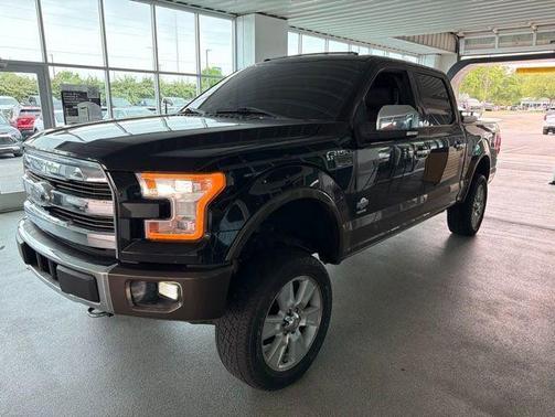 White Platinum Metallic Tri-Coat 2016 Ford F-150 XL