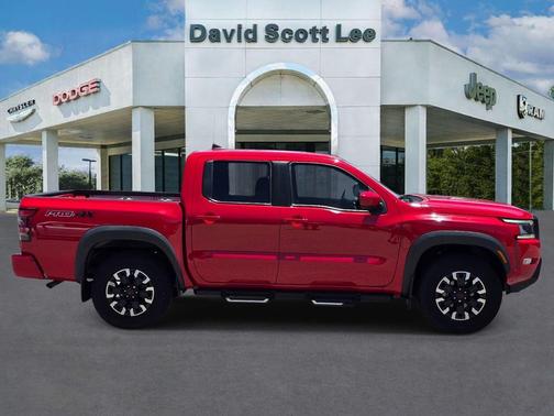Red 2022 Nissan Frontier PRO-4X