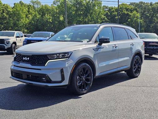 Wolf Gray 2022 Kia Sorento SX