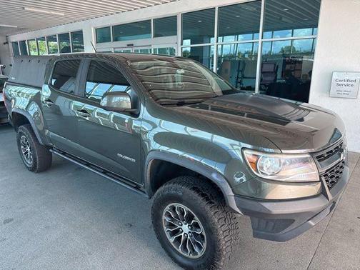 Deepwood Green Metallic 2017 Chevrolet Colorado ZR2