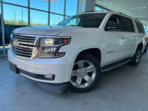 White 2016 Chevrolet Suburban LTZ
