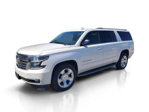 White 2016 Chevrolet Suburban LTZ