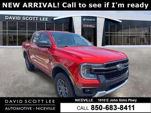 Hot Pepper Red Metallic Tinted Clearcoat 2024 Ford Ranger XLT