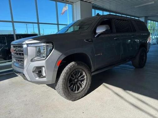 Satin Steel Metallic 2021 GMC Yukon XL 4WD AT4