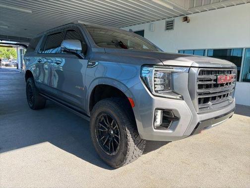 Satin Steel Metallic 2021 GMC Yukon XL 4WD AT4