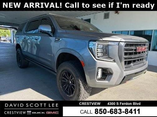 Satin Steel Metallic 2021 GMC Yukon XL 4WD AT4