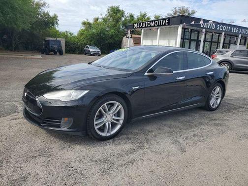 Black 2013 Tesla Model S Base