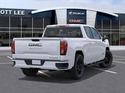 Summit White 2025 GMC Sierra 1500 Elevation