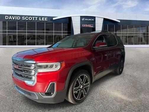 Cayenne Red Tintcoat 2022 GMC Acadia FWD SLT