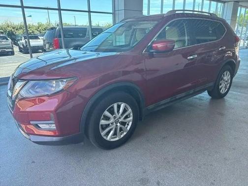 Scarlet Ember 2018 Nissan Rogue SV