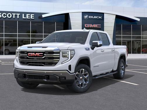 Summit White 2026 GMC Sierra 1500 SLT