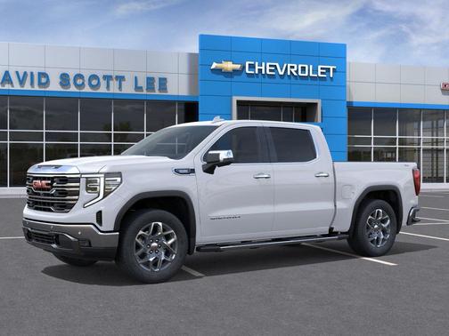 Summit White 2026 GMC Sierra 1500 SLT