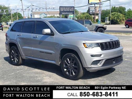 Billet Silver Metallic Clearcoat 2019 Jeep Grand Cherokee High Altitude