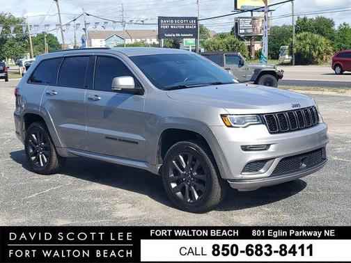 Billet Silver Metallic Clearcoat 2019 Jeep Grand Cherokee High Altitude