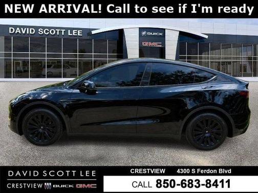 Solid Black 2023 Tesla Model Y Long Range Dual Motor All-Wheel Drive
