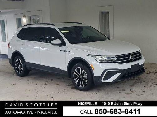 Pure White 2023 Volkswagen Tiguan 2.0T S 4MOTION