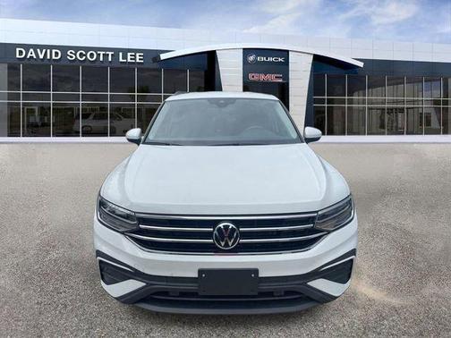 Pure White 2023 Volkswagen Tiguan 2.0T S 4MOTION