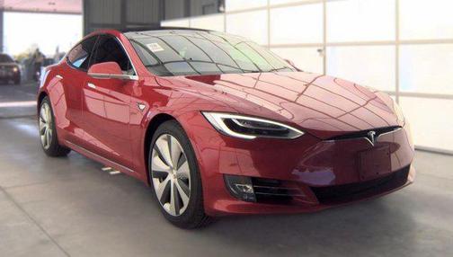 Red Multi-Coat 2021 Tesla Model S Long Range Plus