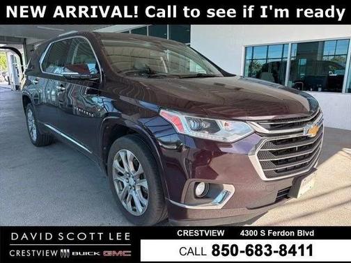 Purple 2018 Chevrolet Traverse Premier