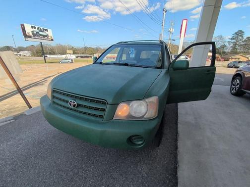 Electric Green Mica 2001 Toyota Highlander Base
