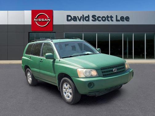 Electric Green Mica 2001 Toyota Highlander Base