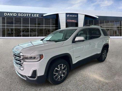 Summit White 2023 GMC Acadia FWD SLT