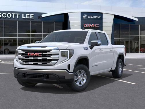 Summit White 2026 GMC Sierra 1500 SLE