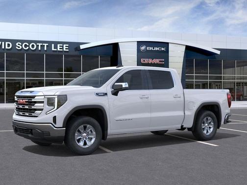 Summit White 2026 GMC Sierra 1500 SLE