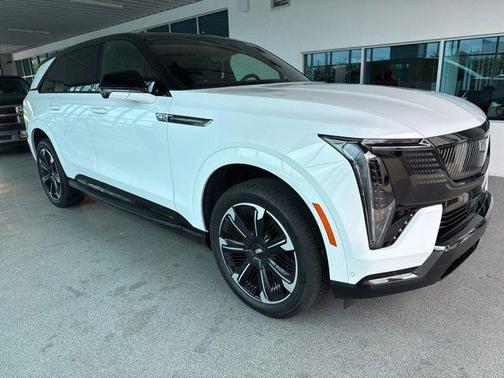 White 2025 Cadillac Escalade IQ Sport 1