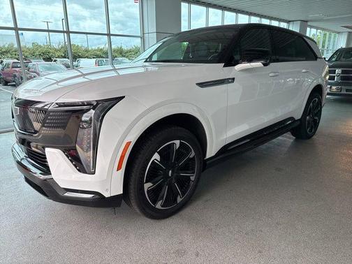 White 2025 Cadillac Escalade IQ Sport 1