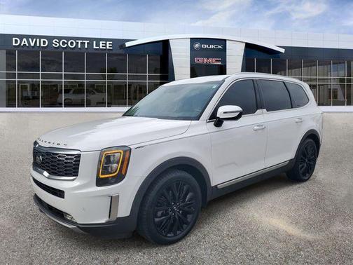 Glacial White Pearl 2021 Kia Telluride SX