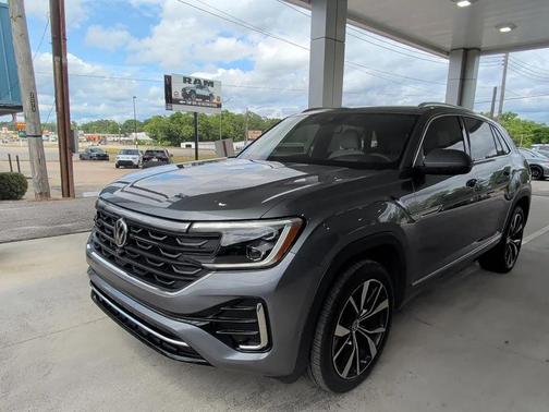Gray 2025 Volkswagen Atlas Cross Sport 2.0T SEL Premium
