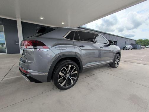Gray 2025 Volkswagen Atlas Cross Sport 2.0T SEL Premium