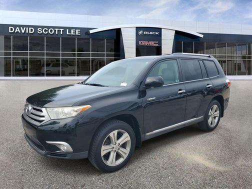 Black 2013 Toyota Highlander Limited