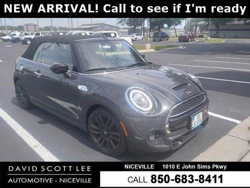 Gray 2021 MINI Convertible Cooper S