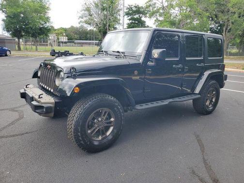 Black Clearcoat 2017 Jeep Wrangler Unlimited 75th Anniversary Edition 4x4