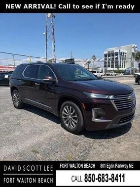 Black Cherry Metallic 2023 Chevrolet Traverse Premier