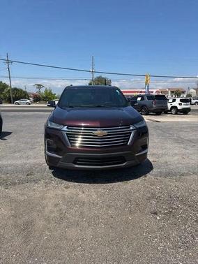 Black Cherry Metallic 2023 Chevrolet Traverse Premier