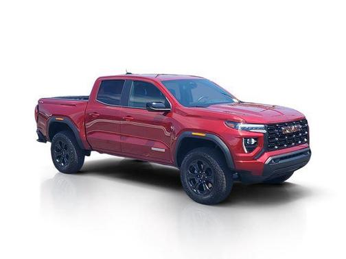 Volcanic Red Tintcoat 2025 GMC Canyon Elevation
