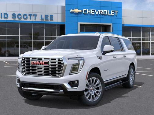Glacier White Tricoat 2026 GMC Yukon XL Denali
