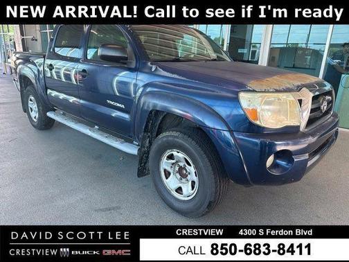 Blue 2008 Toyota Tacoma PreRunner Double Cab