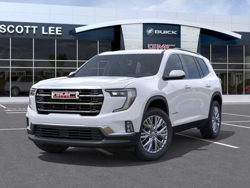 White 2026 GMC Acadia Elevation FWD