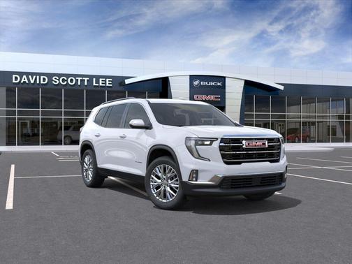 White 2026 GMC Acadia Elevation FWD