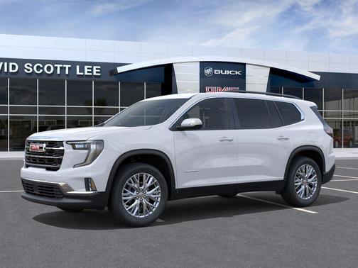 White 2026 GMC Acadia Elevation FWD