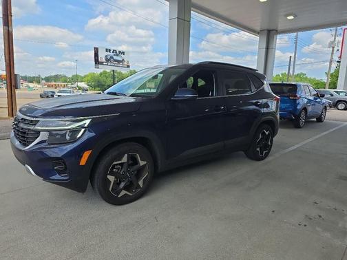 Dark Ocean Blue 2024 Kia Seltos EX